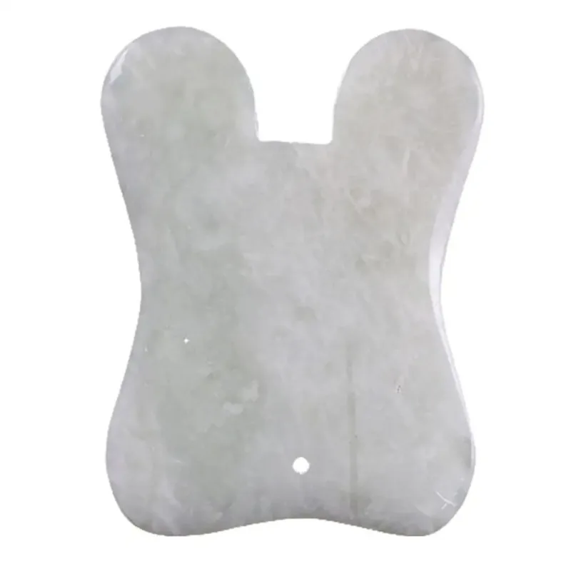 Jade Guasha Massage Guasha Board Jade Stone Gua Sha Instrument Scraping Plate Jade Stone