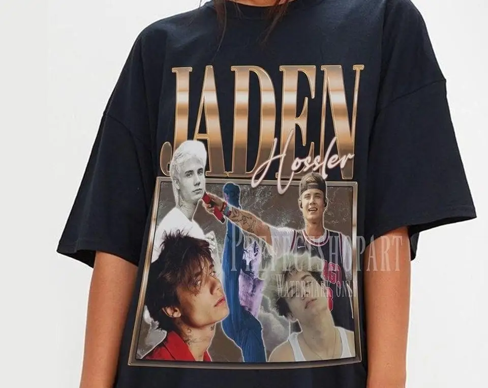 Jaden Hossler Retro tričko Jxdn tričko Jxdn Sweathsirt Jxdn Merch Nessa Barett Jaden Hossler Jxdn Gift pre fanúšikov