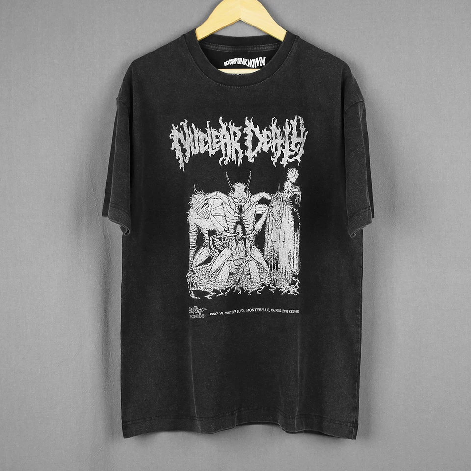 Jadrová smrť Tričko Death Metal grindcore kapela impultigo odpudil bavlnu letné krátke rukávy pánske tričko tričko