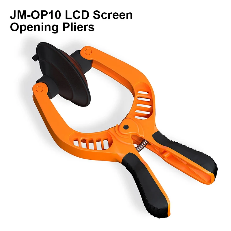 Jakemy JM-OP10 Otváracie kliešte pre tablet mobilného telefónu Vysoko kvalitné prísavky LCD obrazovky Demontáž otvárač