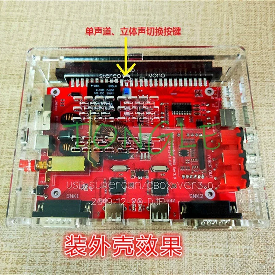 Jamma na USB Joypad a SNK DB15 GamePad, Super CBOX V3.0 Prevodník s MD2 RGBS pre každú arkádovú hru, základnú dosku PCB SNK, nové
