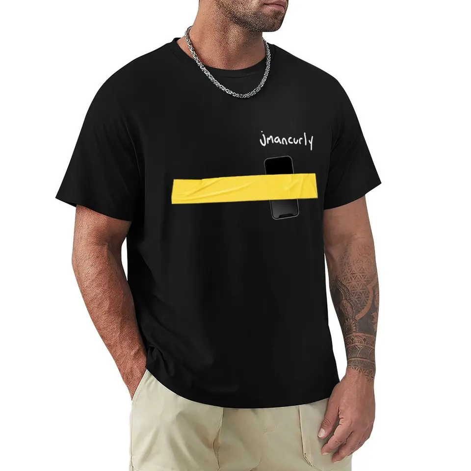 Jancurly Yellow Tap Phone Jmancurly Merch, ženy, chlapčenské dievča mladé tričko, mikina, tričko s dlhým rukávom