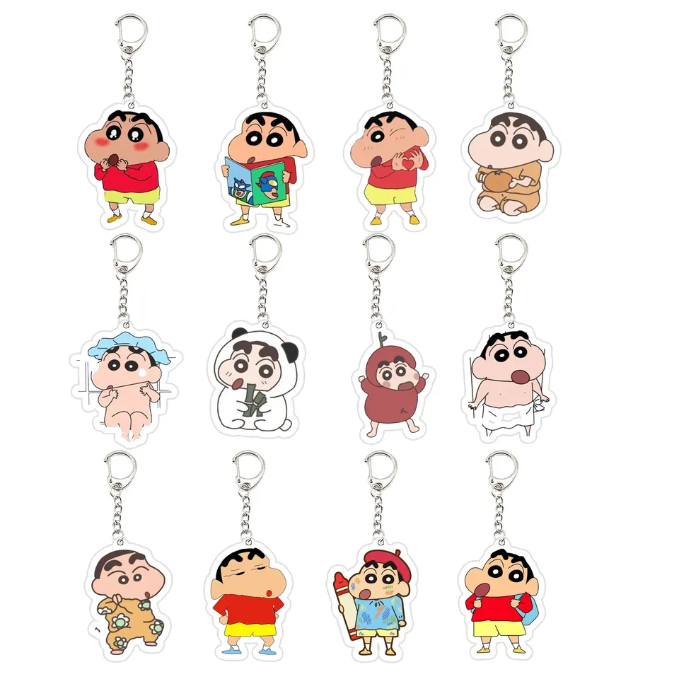 Japonsko Anime Shinchan Kľúčenky