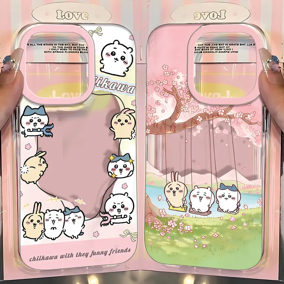 Japonsko Comics Cute Chiikawas Clear Space Telefon Pase pre Samsung A12 A13 A15 A22 A23 A24 A25 A30 A53 A54 A55 A72 A72 5G 5G
