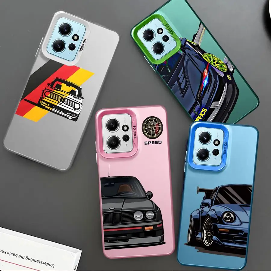 Japonsko JDM Sports Carset Pase pre Xiaomi Mi 11 Lite K60 Ultra F3 GT F4 X3 NFC X3 PRO X5 C51 C50 12T PRO 13T 13T