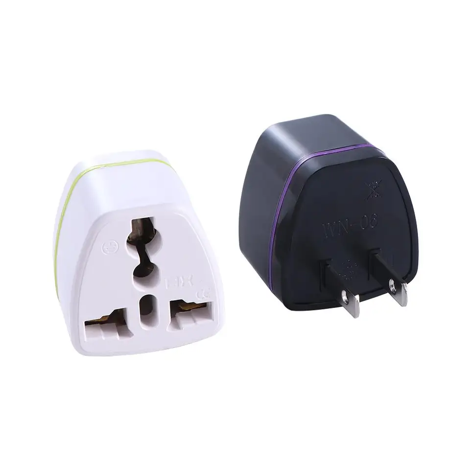 Japonsko Lightweight ABS International Plug Cestovná zásuvka nabíjačka US Converter Plug Domáce príslušenstvo príslušenstvo Adaptér