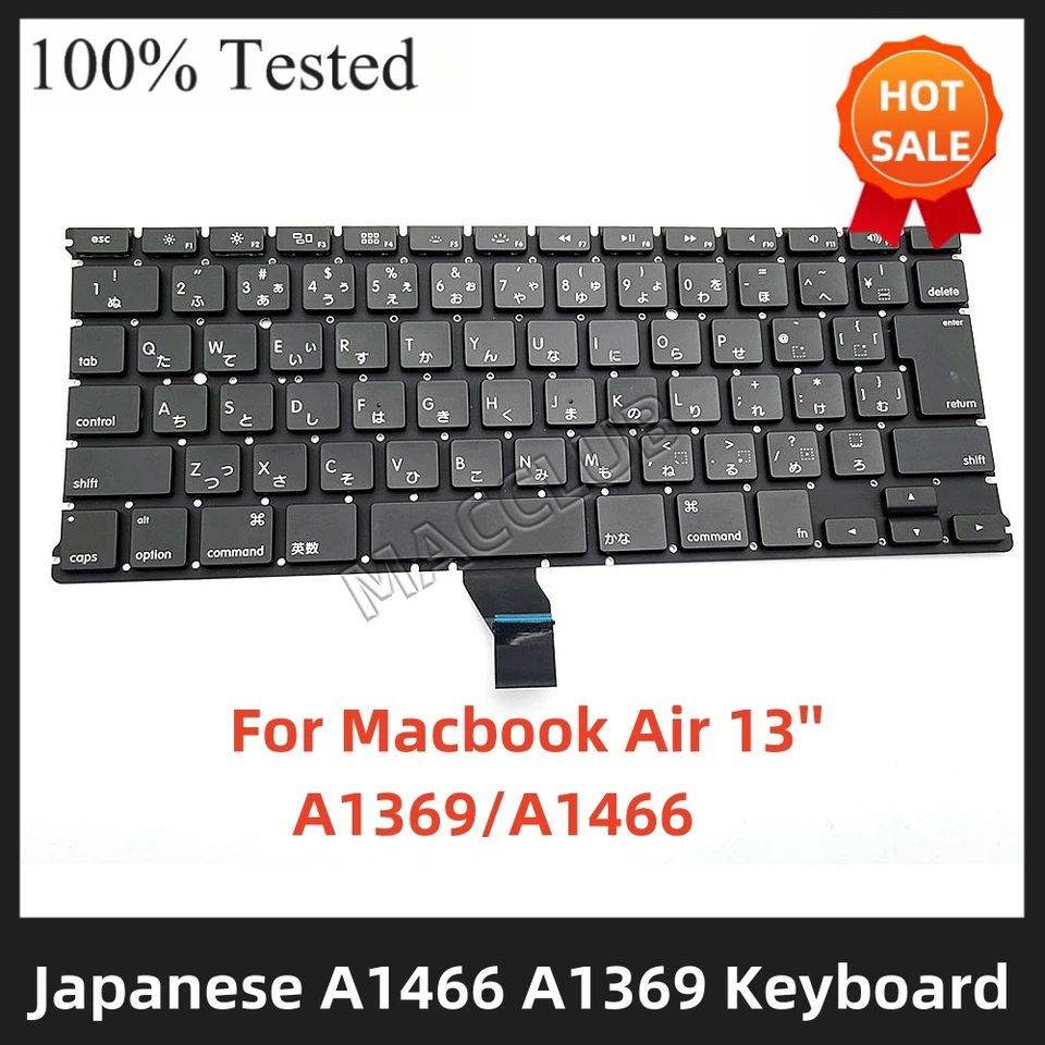 Japonská klávesnica Japonsko JP pre MacBook Air A1369 2011 A1466 2011-2017 EMC 2469 2632 Japonská klávesnica Japonsko JP klávesnice