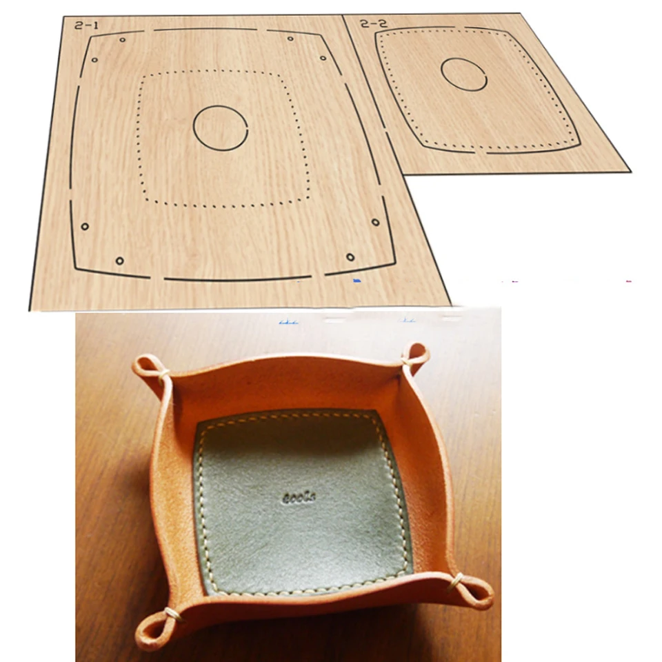 Japonská oceľová čepeľ DIY kožené remeslo bez šijacieho podnosu mačací tanier s nožom nožom kovový dutina dierovací náradie čepeľ 170x80mm