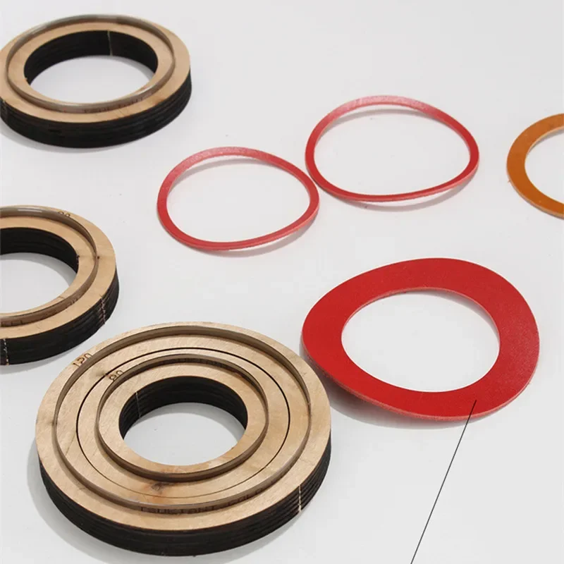 Japonská oceľová čepeľ vyrezaná oceľový punč Round Round Circle Cutting form Wood Dies pre kožené papierové remeslá 80 mm, 90 mm, 100 mm, 110 mm, 120 mm