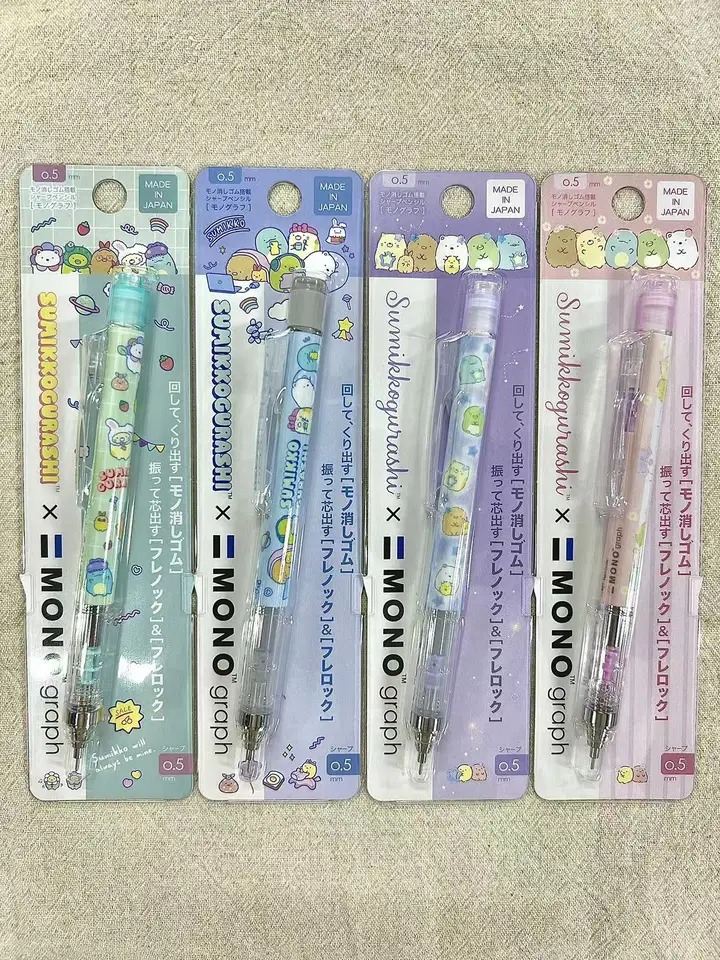 Japonská Tombow San-X Spoločnosť Monograph Automatická ceruzka 0,5 mm Swinging Peruzka