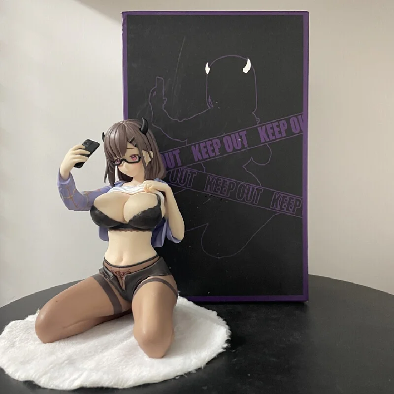 Japonské anime dievča Mocha Jiang Jiang Jiang Action Figures Kawaii Girl Anime Desktop Deskot