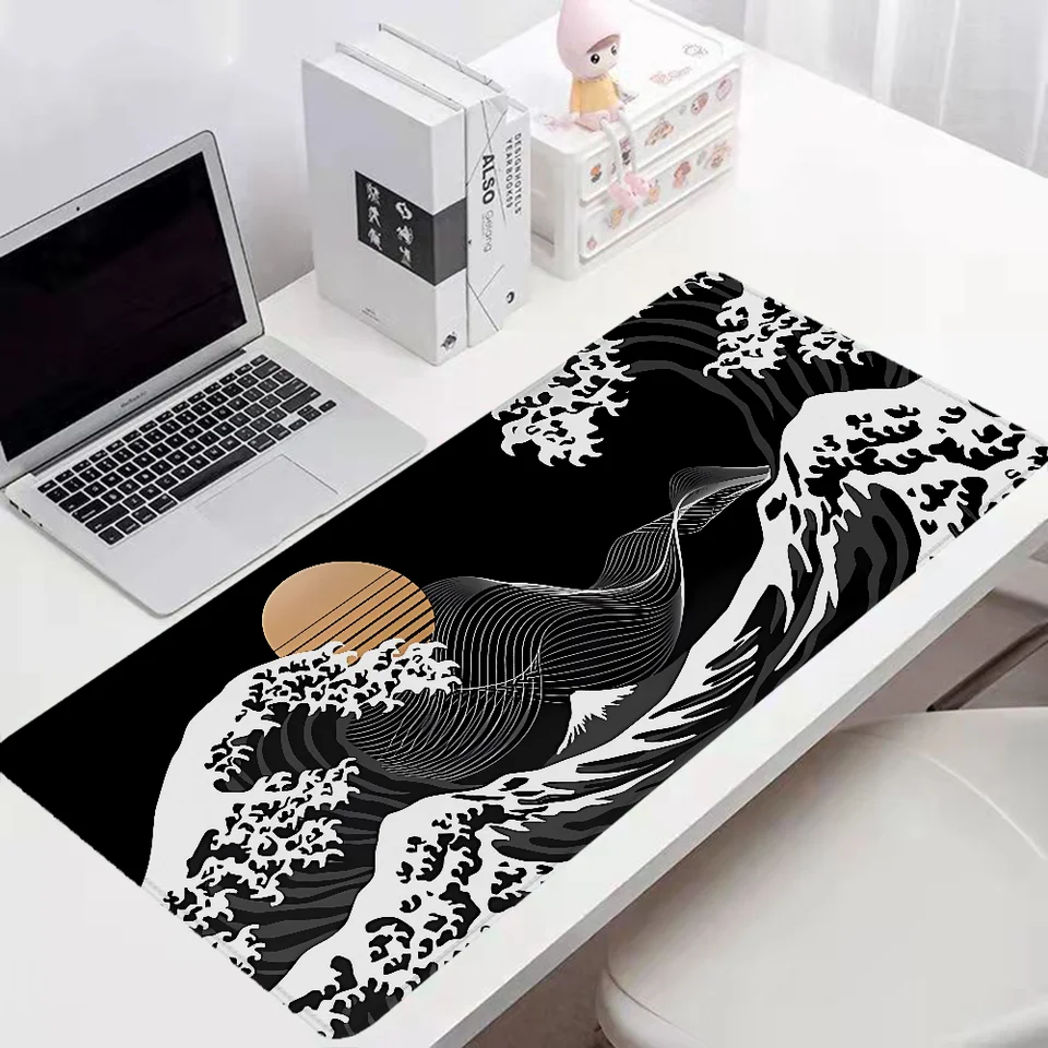 Japonské vlny anime Anime Mouse Pad 900x400 Desktops