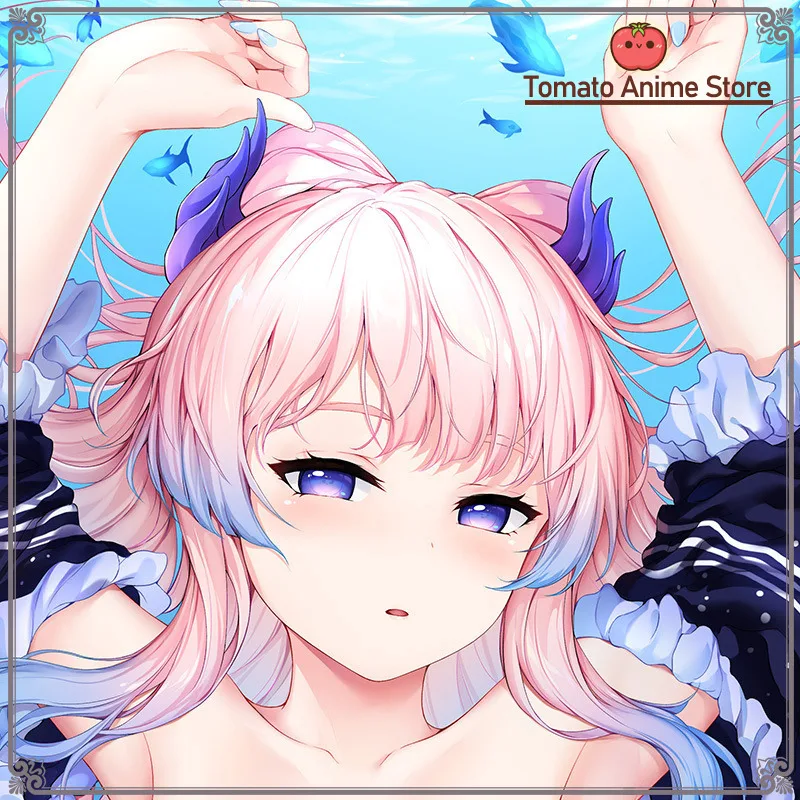 Japonský anime Genshin Impact sangonomiya kokomi sexy dakimakura útulný otaku vankúšový kryt en dary nový lj