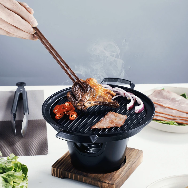 Japonský gril na grilovanie grilu na grilovanie grilu pre vonkajšie kempingové mini prenosné grilovanie rúry pre jednu osobu pre jednu osobu