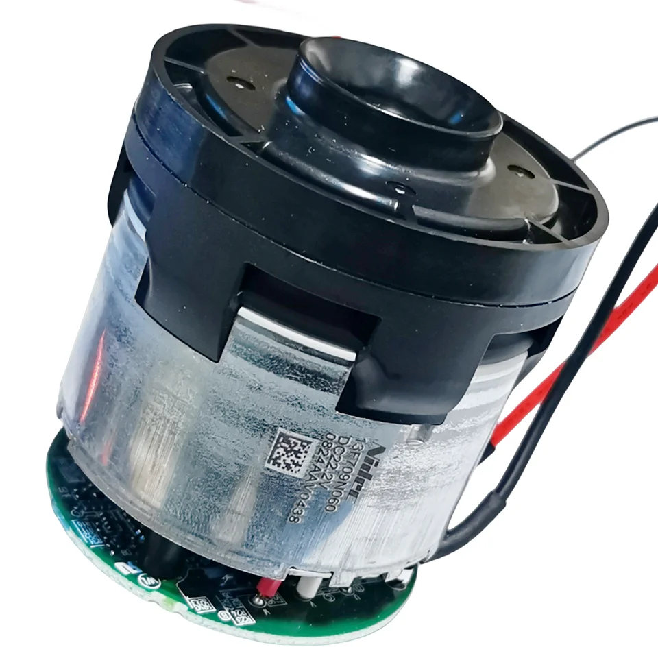 Japonský NIDEC Vysoký trojfázový trojfázový kefový motor 22,2V približne 300 W vysokorýchlostný vysávač dúchadla