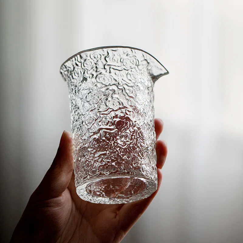 Japonský štýl Priaznivý oblačnosť sklenená sklenená šálka tepelne rezistentný čajový džbán Čaj Čaj Kung Fu TEA Set Teaware Accessorie