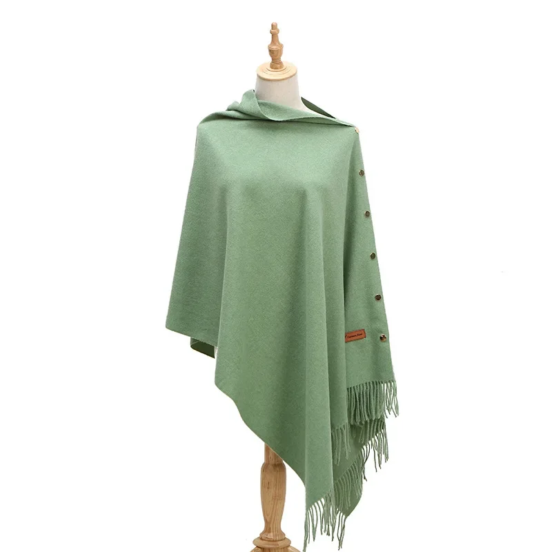 Jarná jeseň Ženy Imitácia Cashmere Lady šál