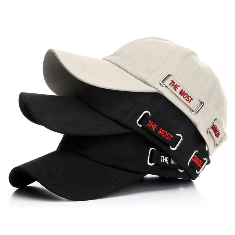 Jarné letné klobúky baseballovej čiapky pre mužov a ženy pevné farby Snapback Caps Baseball Hat pre študentov