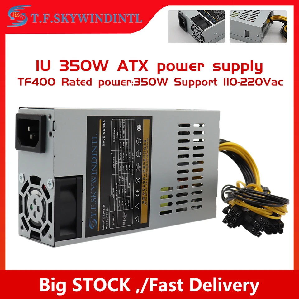 Jasminer 1U Flex Power Supply 300W 350W pre ťažbu baník Jasminer X4 1U Jasminer X4-C 1U
