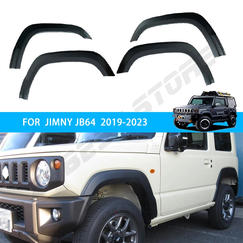 JB64 Fender Flares Color Arch Extension pre Suzuki Jimny JB64 2019 2020 2021 2022 2023 Fender Fender Flares Wheel Oudbrow Mudguards