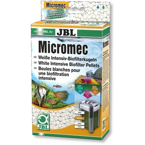 JBL MicromEC spekané biologické gule pre akváriové filtre na rozkladanie znečisťujúcich látok