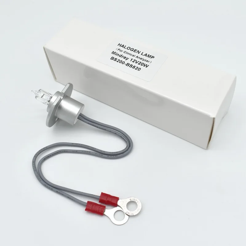 JC 12V-20W BS200 12V 20W halogénovej žiarovky BS-200 12V 20W BS220 BS800 12V20W Mindray Biochemistry Chemistry Analyzer UV Lamp