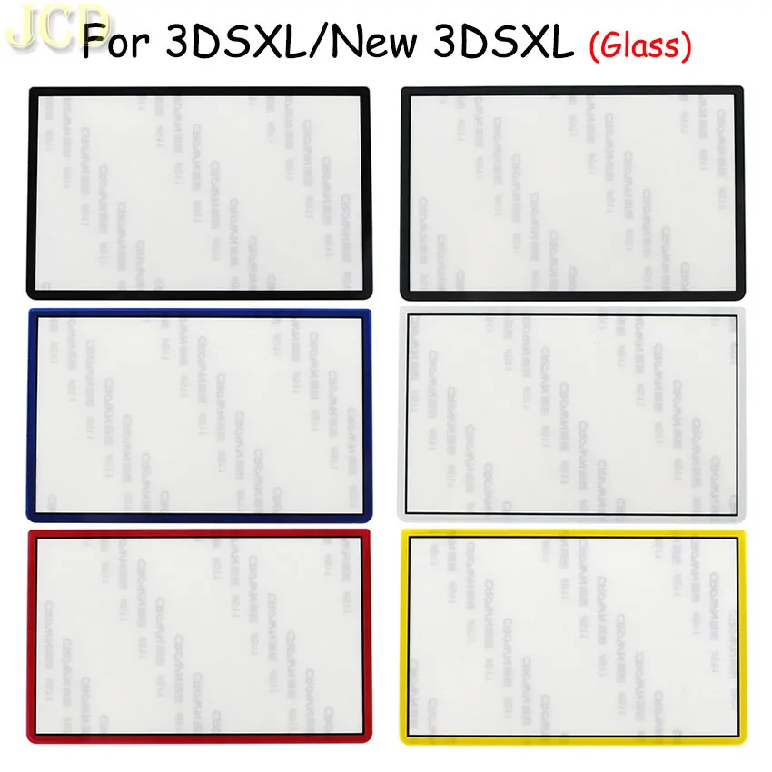 JCD pre 3DSXL 3DSLL TOHLE ZRUŽENÉ ZRUŽENIE ZÁVODNÉ ZÁVODU HORNÁ LCD SCREE LEN Predný kryt pre nové 3DS LL XL Console OPRAVU