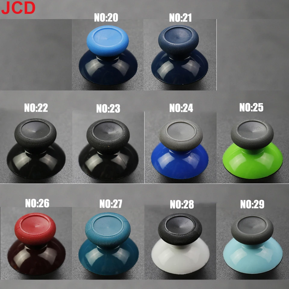 JCD č.: 20-29 3D analógový joystick Výmena palcových tyčiniek Grips Cover Cover Tlačidlá pre kryt palcov ovládača Xbox One XS