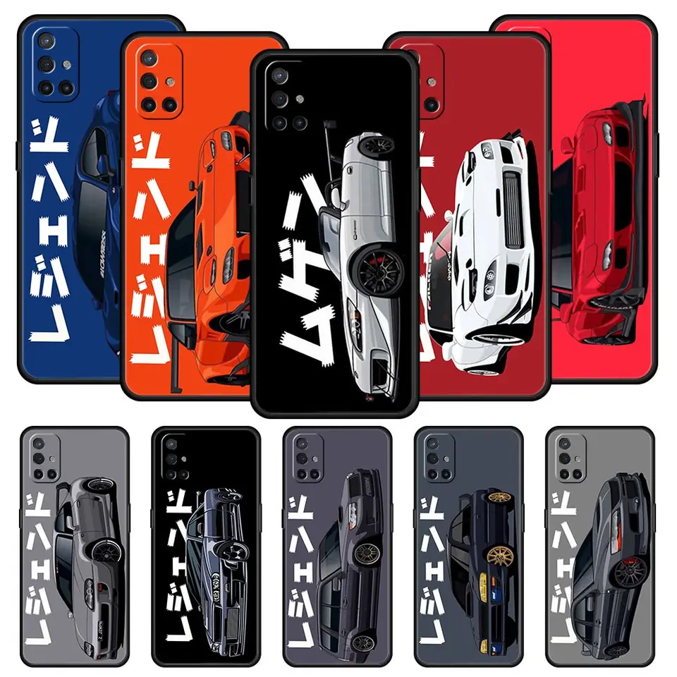 JDM Tokyo Drift Sports Car Puzdet pre puzdro pre OnePlus 10 9 Pro 9T 10R 9R 9RT 8T 8t 8. 7t 7t NORD 2T CE 2 5G N200 N10 N100 Mäkký kryt