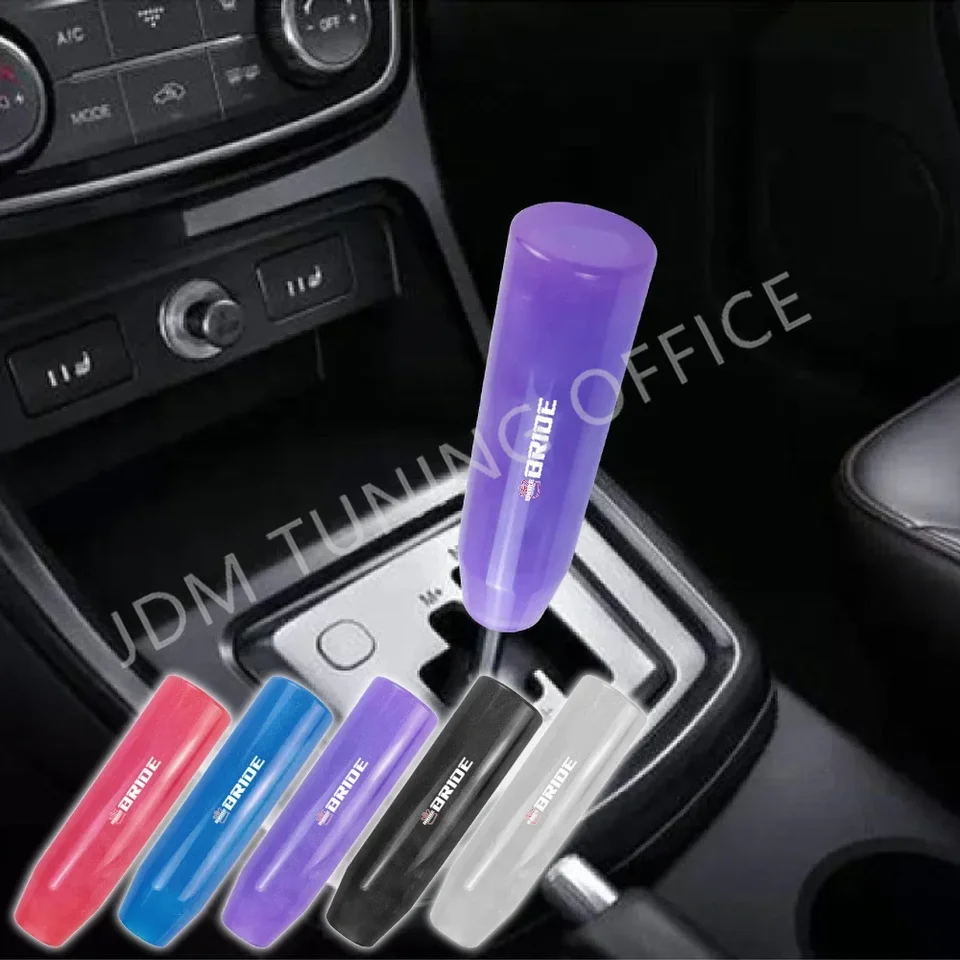 JDM vysokovýkonný 15 cm jdm Univerzálny akrylový dlhý gombík s radením gombózne gombík perlovú tyčinku manuálu driftingu nevesta páka radič