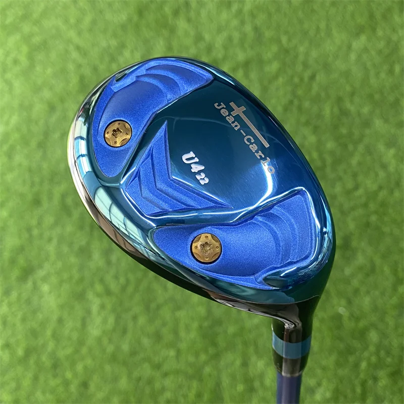 Jean-Carlo Golf Hybrid Club 19 22 25 stupňov vybavených tromi úrovňami hriadeľa a špeciálneho krytu hlavy modrý golfový klub