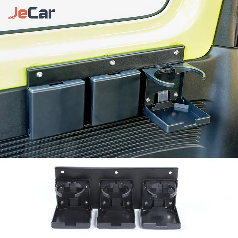 Jecar Auto zadné sedadlo držiaka nápojov Fit Fit for Suzuki Jimny 2019 hore zadné bočné okenné držiak na držiak Tray Stowing Tiding Prade