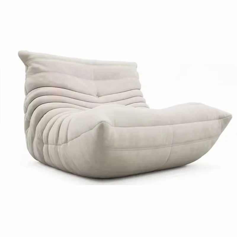 Jeden balkón hojdací kreslo Vysoko kvalitný PU lenivý pohovka na pohovku Couch Outdoor Furniture Garden Chaise Krásne voľné stoličky