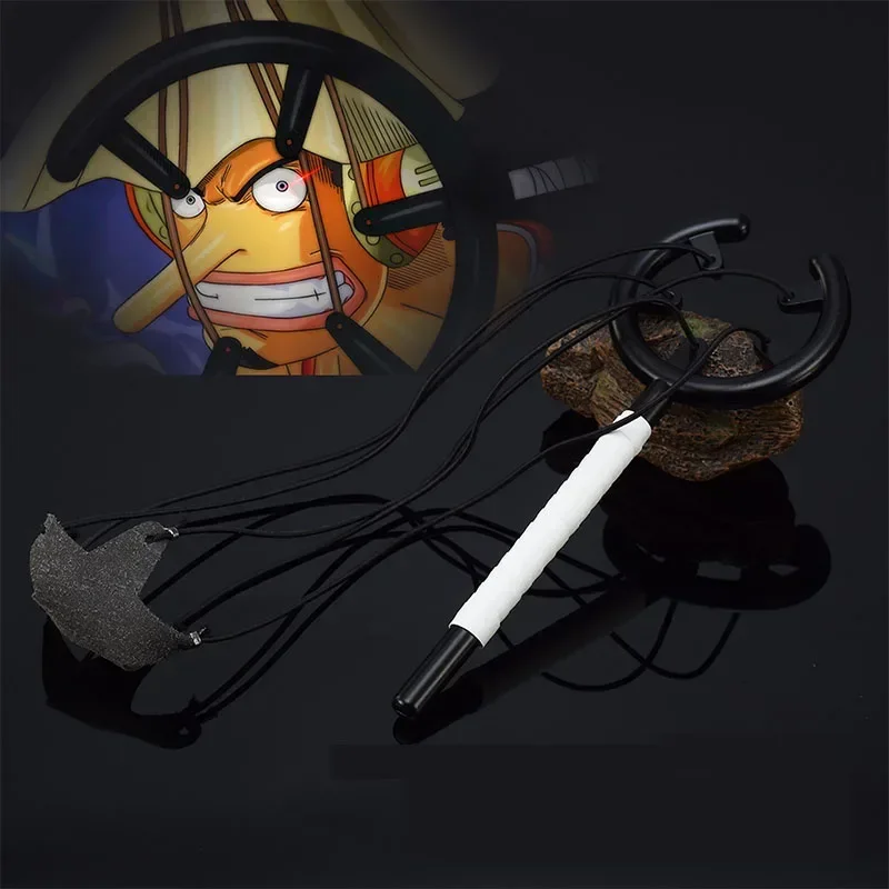 Jeden kus mečs 16 cm usopp Slingshot zbrane anime periférie kreatívnej hračky zliatina samuraj model cosplay prop hračky narodeniny darček
