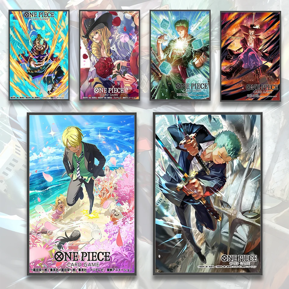 Jeden kus Sanji Anime Self-pasívny nálepka plagát tapet figúrky domáce dekorácia maľba nástenná spálňa karikatúry Zoro darček