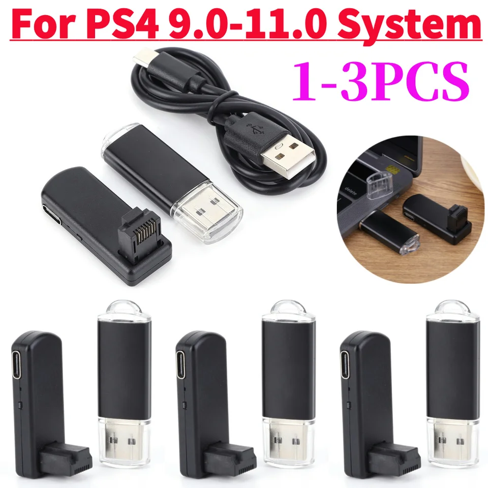 Jedno kľúč JB Tool Mod Set USB Dongle s káblovou súpravou typu C JB USB Adapter Game diely pre systém PS4/PS4 Pro/PS4 Slim FW 9.0-11.0