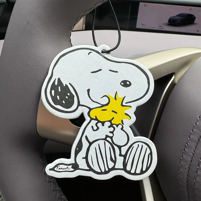 Jednoduchá snoopy roztomilý kreatívny kreslený vzor automobilu Dlhodobý vôň