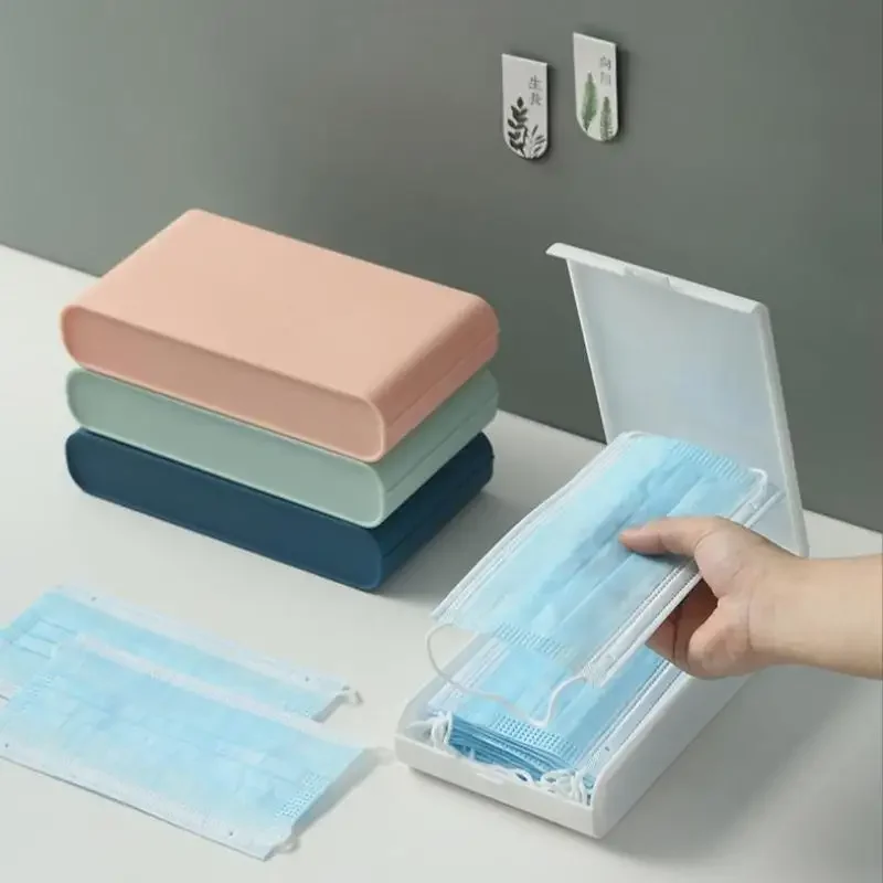 Jednoduché prenosné jednorazové masky SKLADOVÁ KOBIKA SKLADOVÁ SKLADOVÁ SKLADOVÁ PRÍRUČKA SUNDRIES Organizácia krabičky na tvár Mask Storage Box Mask Maska