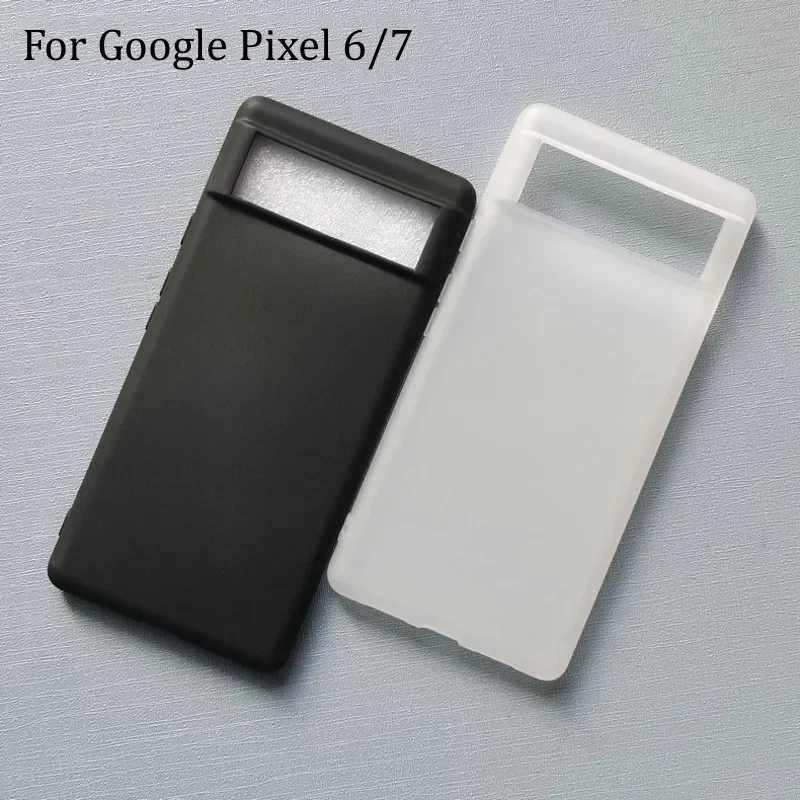 Jednoduchý ultra tenký matný puzdro pre telefón pre Google Pixel 6 7 Pro Pixel6 Anti-Fingerprint Back Cover Ochranné obaly na pixel6 pixel7