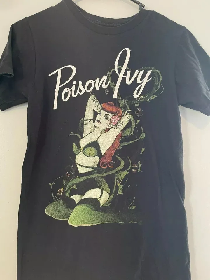 Jedovaté brečtan Tričko čierny vtg štýl všetkých veľkostí unisex S-5XL KE240