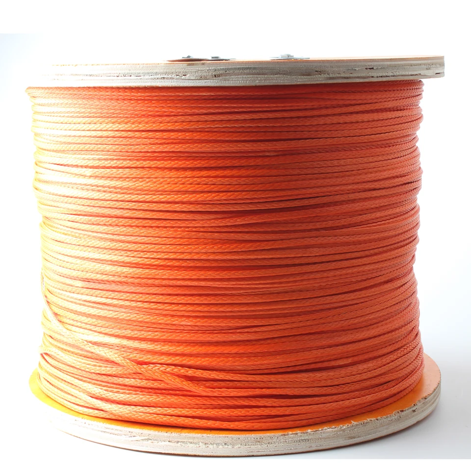 Jeely 12 Weaves 3 mm 2000 lb 10m Paraglider Winch Lope Uhmwpe Braided