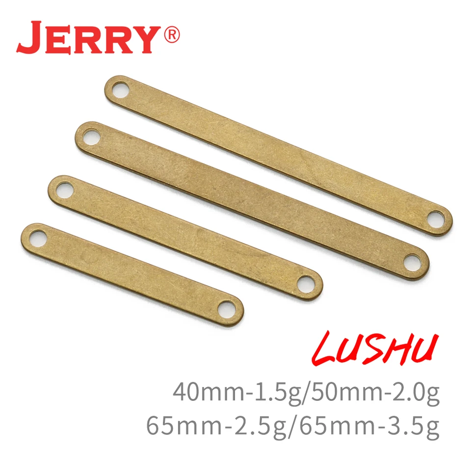 Jerry Lushu Trout Stick Stick Nenaverená lyžica Lopon Blanks X-Stick Stric Mosadz rybárske návnady pre domácich majstrov