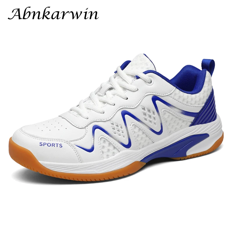 Jesenné muži Anti Slip Badminton Shoes Handball Sports Sneakers volejbal stolný tenis tenis Tréningové topánky