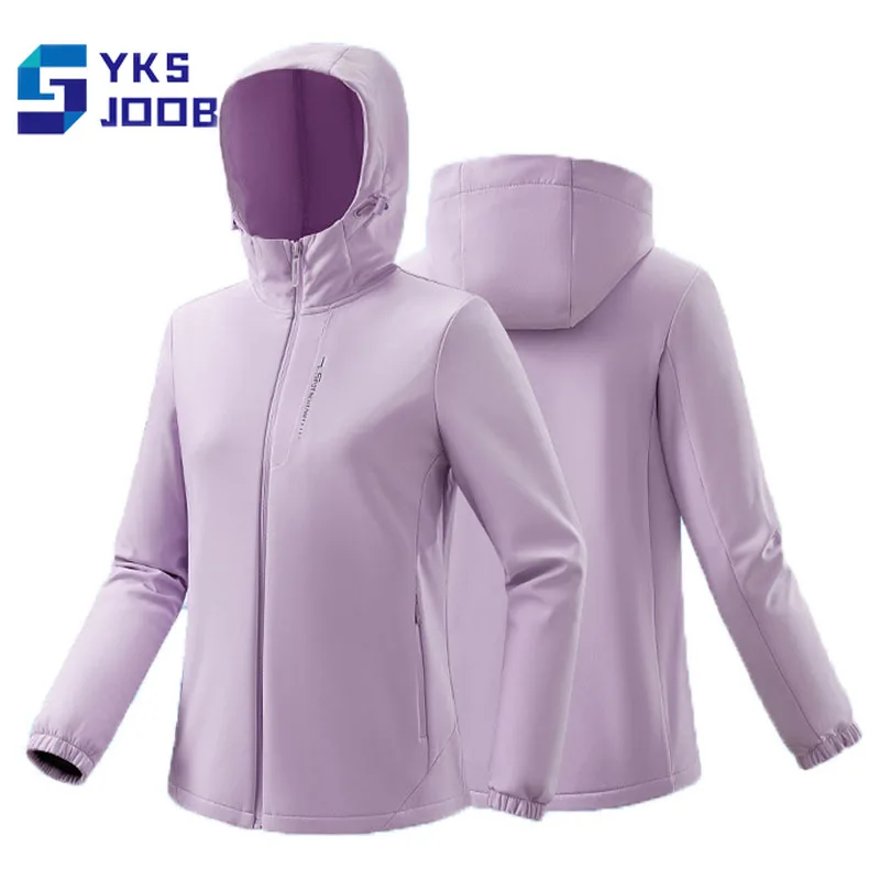 Jesenné turistické bundy Mužské samica vonkajšieho opotrebenia, ktoré odoláva vetru, priedušné topy lezenie cyklistika softshell fleece coat pár