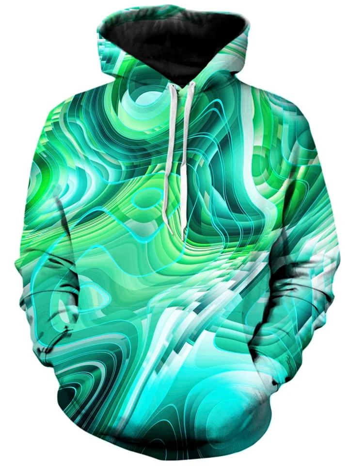 Jeseň 3d tlačené krásne vzory kapucne farebné psychedelické štýly Grafické kapucňa Dámske mikiny pánske oblečenie vrcholy