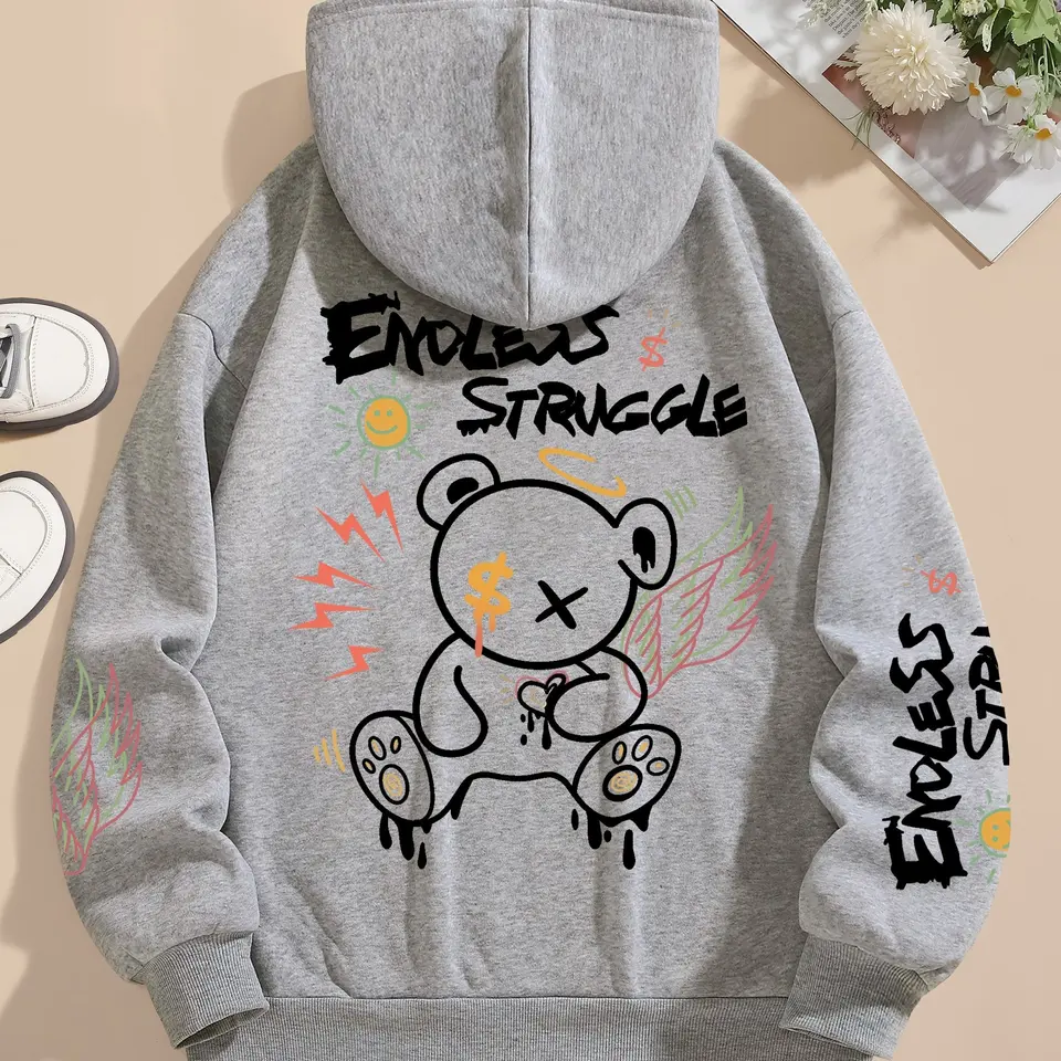 Jeseň a zimná neformálna denná pullover mikina Trendy pár viacfarebná mikina všestranná voľná mikina Top S-3XL
