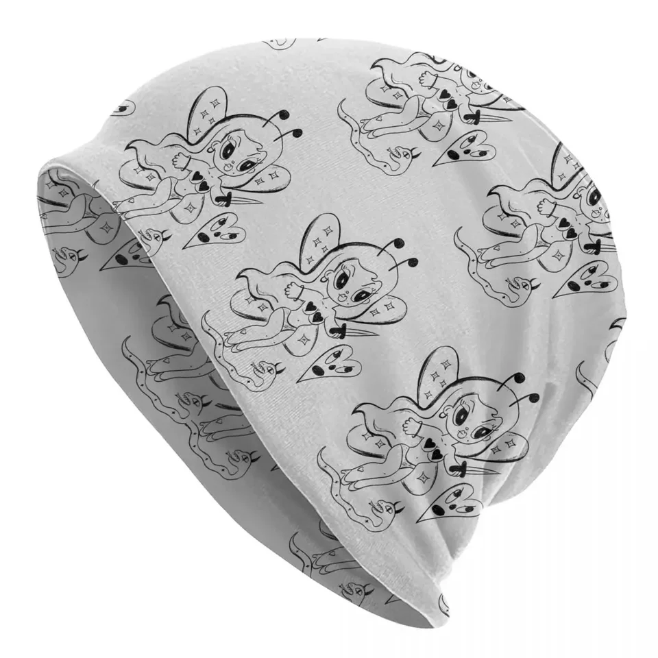 Jeseň Slouchy Beanie Fairy Karol G Album 2023 Merch Bonnet Hat Kltating Klobú