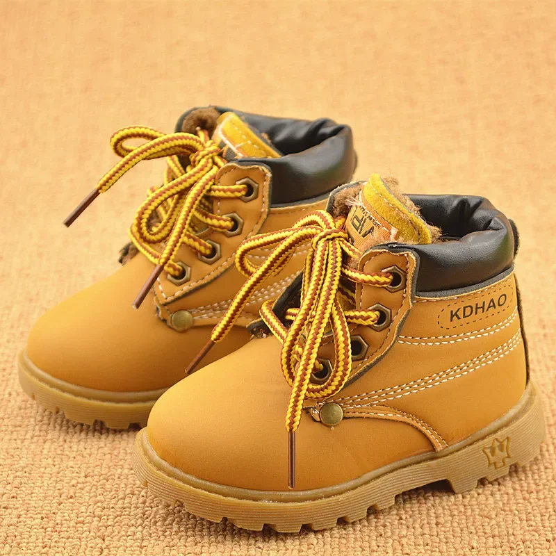 Jeseň zima baby topánky batoľa módne topánky detské topánky chlapci dievčatá dievčatka Sneh Boot Girls Boys Plush módne topánky topánky Veľkosť