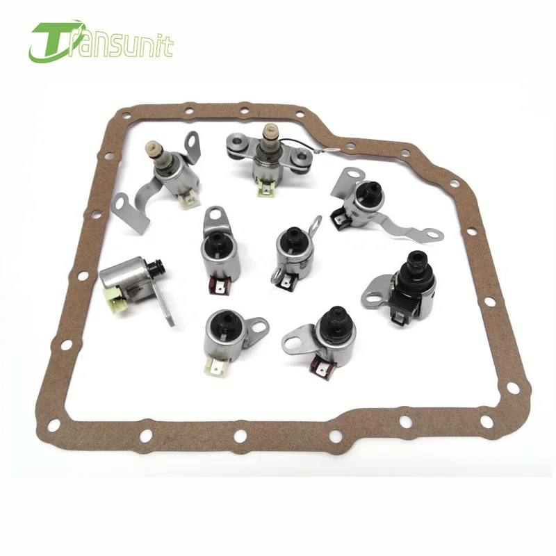 JF506E 09A prenosové zmeny solenoidov s tesnením pre Volkswagen Tiptronic Ford Mazda Land Rover