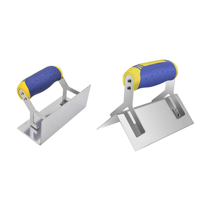 JFBL HOT SRUDET DRUHO ROTNÝ NÁKLAD Betón Edger, 6x2.5in Trowel z nehrdzavejúcej ocele Sheetrock Rohový tokový náradie